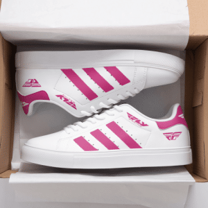 Custom name BraapGirls Stan Smith – Fly Racing – Pink 1 Brands for motocross girls and dirt bike riders - Brands view 1