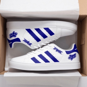 Custom name BraapGirls Stan Smith – Fox Racing – Navy Brands for motocross girls and dirt bike riders - Brands view 1