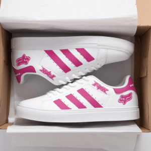 Custom name BraapGirls Stan Smith – Fox Racing – Pink 1 Brands for motocross girls and dirt bike riders - Brands view 1