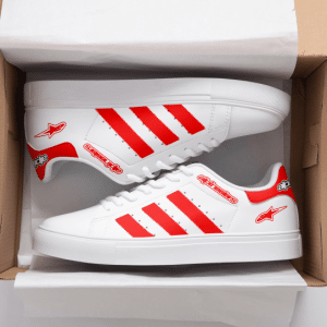 Custom name BraapGirls Stan Smith – Alpinestars Racing – Red Alpinestars for motocross girls and dirt bike riders - Alpinestars view 1