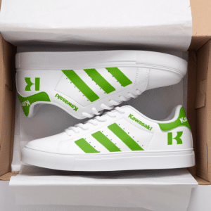Custom name BraapGirls Stan Smith – Kawasaki Racing – Green Brands for motocross girls and dirt bike riders - Brands view 1