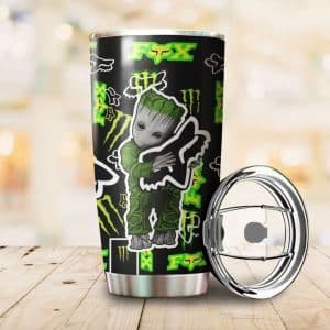 Custom name BraapGirls [Premium] -Tumbler Cup With Lid Yh28 Brands for motocross girls and dirt bike riders - Brands view 2