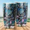 Custom name BraapGirls [Premium] -Tumbler Cup With Lid Yt23 Brands for motocross girls and dirt bike riders