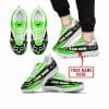 Premium Mx Sneakers – Custom Name – Fox Racing  – Green – White