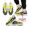 Premium Mx Sneakers – Custom Name – Fox Racing  – Yellow White