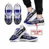 Premium Mx Sneakers – Custom Name – Fox Racing  – Navy – White
