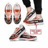 Premium Mx Sneakers – Custom Name – Fox Racing  – Orange – White