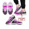 Premium Mx Sneakers – Custom Name – Fox Racing  – Pink – White