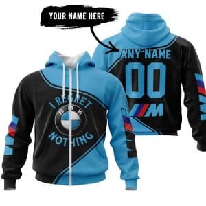 Custom name i-regret-nothing-full-logo-motocross I Regret Bmw Nothing BMW for motocross girls and dirt bike riders - BMW view 1