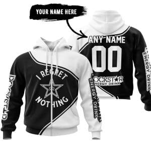 Custom name i-regret-nothing-full-logo-motocross I Regret Rockstar Nothing Brands for motocross girls and dirt bike riders - Brands view 1