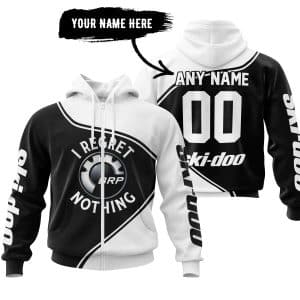 Custom name i-regret-nothing-full-logo-motocross I Regret Ski Doo Nothing Brands for motocross girls and dirt bike riders - Brands view 1