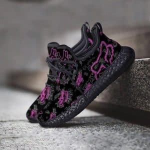 Custom name BraapGirls Fx Pink Yeezy Replica Sneaker V2 Brands for motocross girls and dirt bike riders - Brands view 1