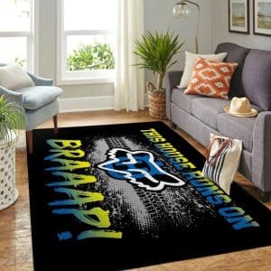 Custom name BraapGirls Husqvarna Braaap Rug Husqvarna for motocross girls and dirt bike riders - Husqvarna view 1