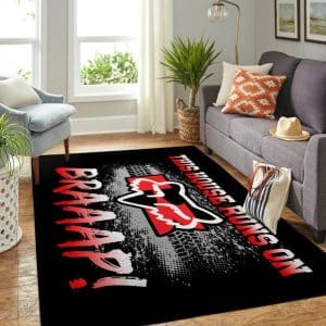 Custom name BraapGirls Kawasaki Braaap Rug Brands for motocross girls and dirt bike riders - Brands view 1