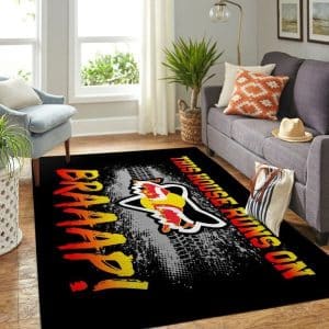 Custom name BraapGirls Red Bull Braaap Rug Red Bull for motocross girls and dirt bike riders - Red Bull view 1