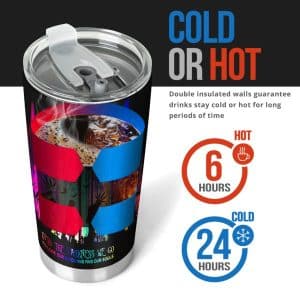 Custom name BraapGirls [Premium] -Tumbler Cup With Lid Yh41 Brands for motocross girls and dirt bike riders - Brands view 1
