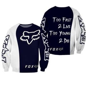 Custom name BraapGirls [PREMIUM] 2 FAST 2 LIVE V2 Brands for motocross girls and dirt bike riders - Brands view 3