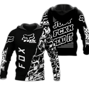Custom name BraapGirls [PREMIUM] JUST FNKN SEND IT BLACK Brands for motocross girls and dirt bike riders