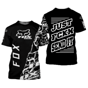 Custom name BraapGirls [PREMIUM] JUST FNKN SEND IT BLACK Brands for motocross girls and dirt bike riders - Brands view 3