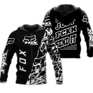Custom name BraapGirls [PREMIUM] JUST FNKN SEND IT BLACK Brands for motocross girls and dirt bike riders - Brands view 1