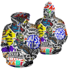 Custom name BraapGirls [PREMIUM] MX STICKERBOMB FULL SIZE Brands for motocross girls and dirt bike riders
