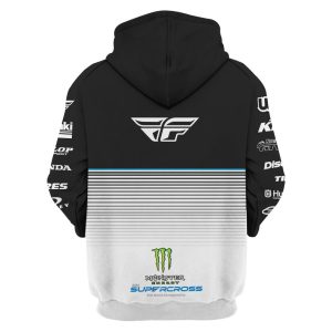 Custom name BraapGirls LIMITED EDITION HOODIES & TEES Brands for motocross girls and dirt bike riders - Brands view 2