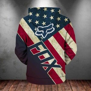 Custom name BraapGirls 3D FLAG HOODIE Brands for motocross girls and dirt bike riders - Brands view 2