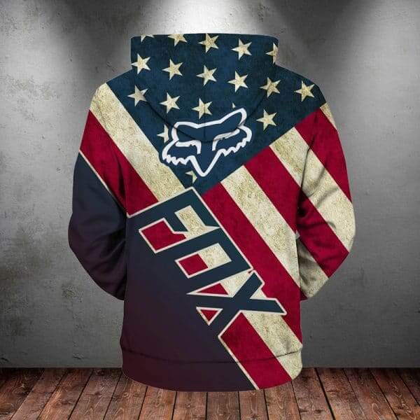 3D FLAG HOODIE view 4