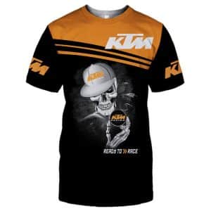 Custom name BraapGirls KTMR All Over Print Hoodie Brands for motocross girls and dirt bike riders - Brands view 3