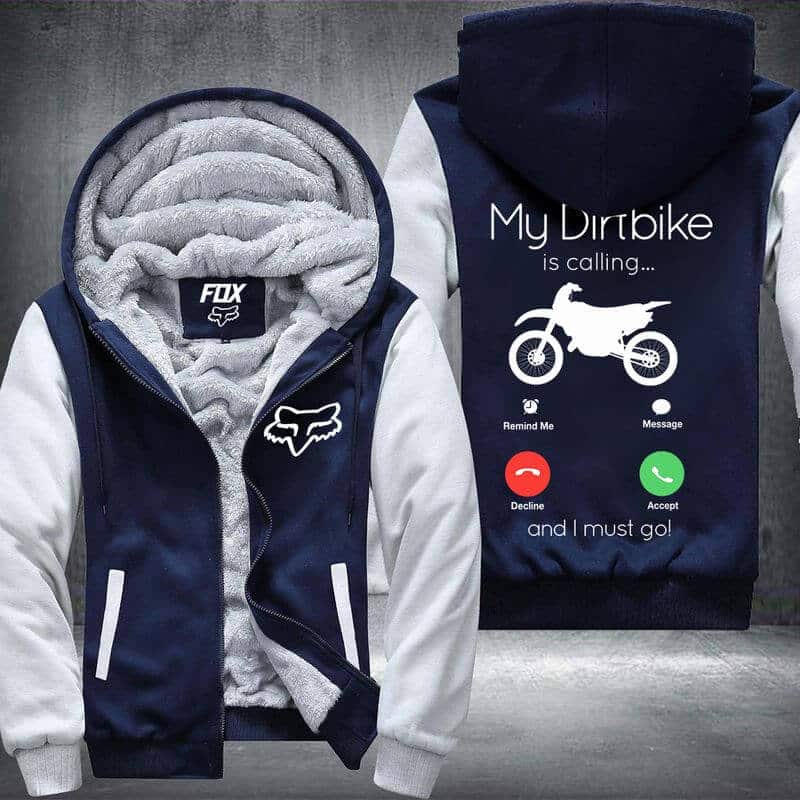My DB is Calling Fleece Zip Hoodies view 4