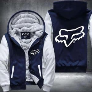 Custom name BraapGirls Only FX Fleece Zip Hoodie Brands for motocross girls and dirt bike riders - Brands view 2