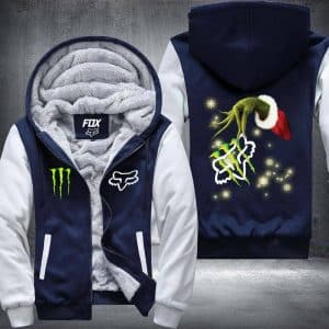 Custom name BraapGirls Limited Edition Fleece Zip Hoodies Brands for motocross girls and dirt bike riders - Brands view 2