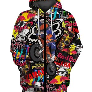Custom name BraapGirls Full FX Rider Brands for motocross girls and dirt bike riders - Brands view 1