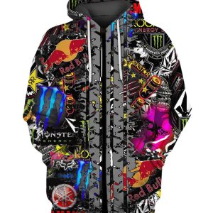 Custom name BraapGirls Unique 3D Printed Motocross Shirts Brands for motocross girls and dirt bike riders - Brands view 1