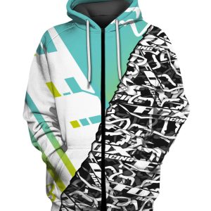 Custom name BraapGirls Full Xanh Black Brands for motocross girls and dirt bike riders - Brands view 1