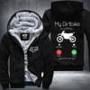 My DB is Calling Fleece Zip Hoodies
