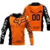 CUSTOM NAME RACING | BLACK-ORANGE