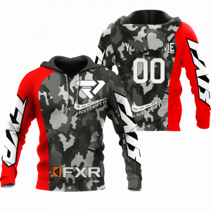 CUSTOM NAME RACING | RED CAMO | FXR