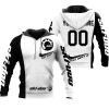 CUSTOM NAME RACING | BLACK-WHITE | SKI DOO
