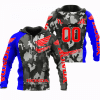 CUSTOM NAME RACING | BLUE CAMO | HONDA