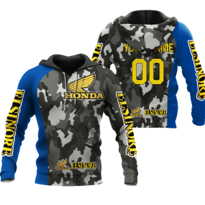 CUSTOM NAME RACING | BLUE CAMO | HONDA ELSINORE