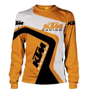Custom name BraapGirls KTM MA T3D Full Printing Brands for motocross girls and dirt bike riders - Brands view 2