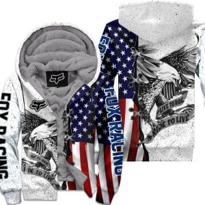 Custom name BraapGirls [PREMIUM] RIDE TO LIVE, LIVE TO RIDE FLEECE HOODIE Brands for motocross girls and dirt bike riders