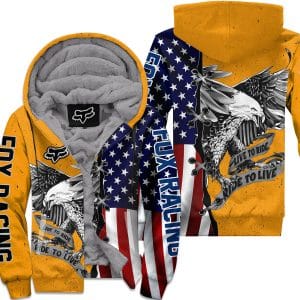 Custom name BraapGirls [PREMIUM] RIDE TO LIVE, LIVE TO RIDE FLEECE HOODIE ORANGE Brands for motocross girls and dirt bike riders
