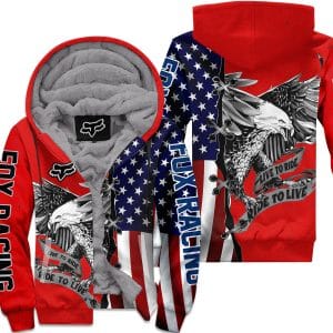 Custom name BraapGirls [PREMIUM] RIDE TO LIVE, LIVE TO RIDE FLEECE HOODIE RED Brands for motocross girls and dirt bike riders