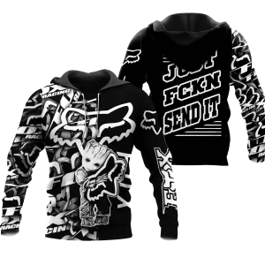 Custom name BraapGirls [PREMIUM] JUST FNKN SEND IT V1 Brands for motocross girls and dirt bike riders