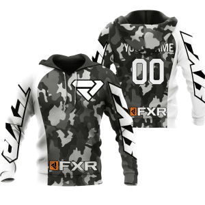 CUSTOM NAME RACING | WHITE CAMO | FXR
