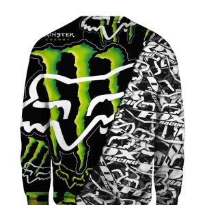 Custom name BraapGirls Full Mons Black Brands for motocross girls and dirt bike riders - Brands view 3