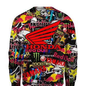 Custom name BraapGirls Full Logo Honda Brands for motocross girls and dirt bike riders - Brands view 3