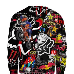 Custom name BraapGirls Full Rider Grut Brands for motocross girls and dirt bike riders - Brands view 3